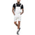 Men's White Short Overalls