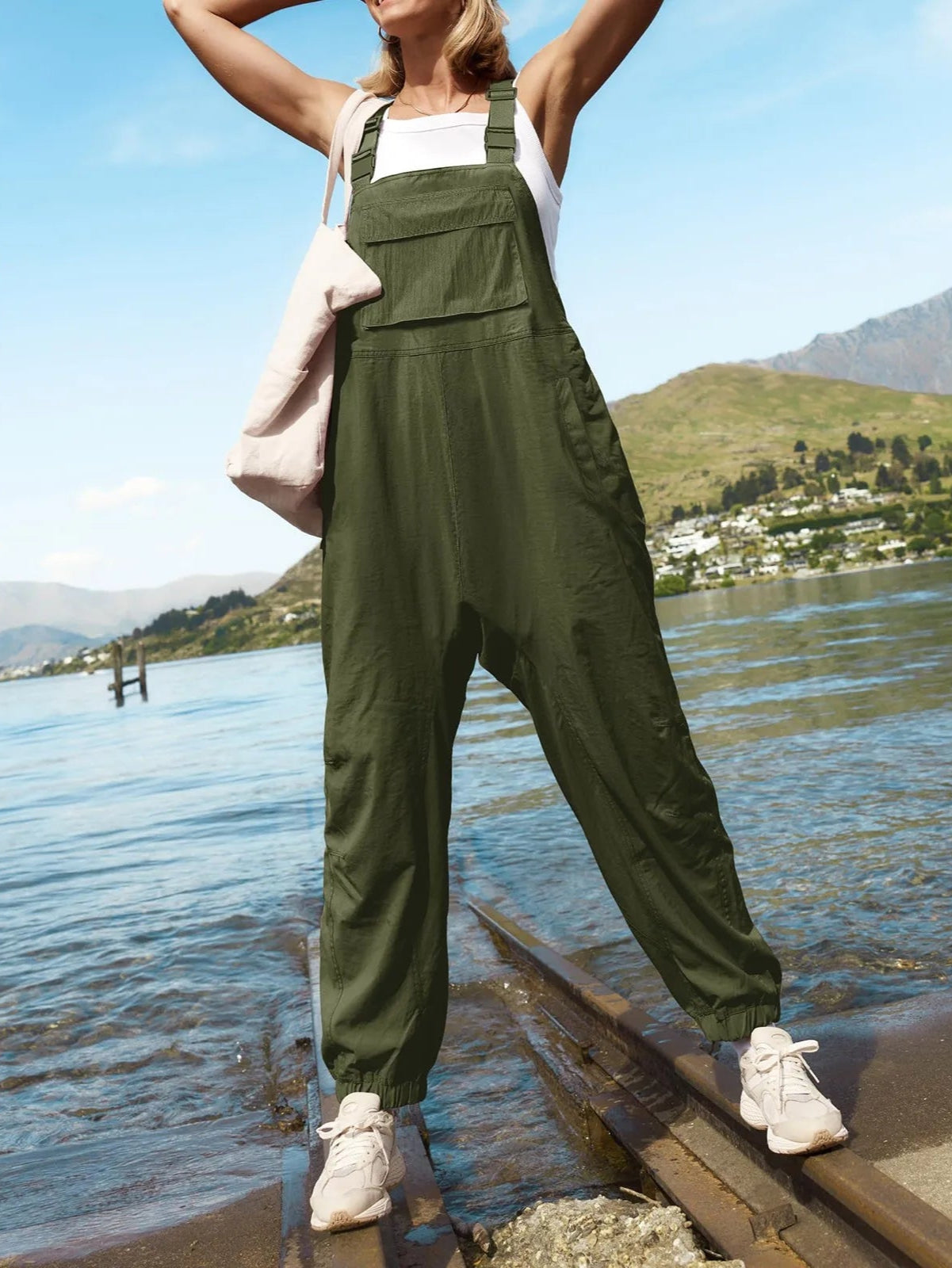 Salopette a Bretelle Femme Zone Vintage