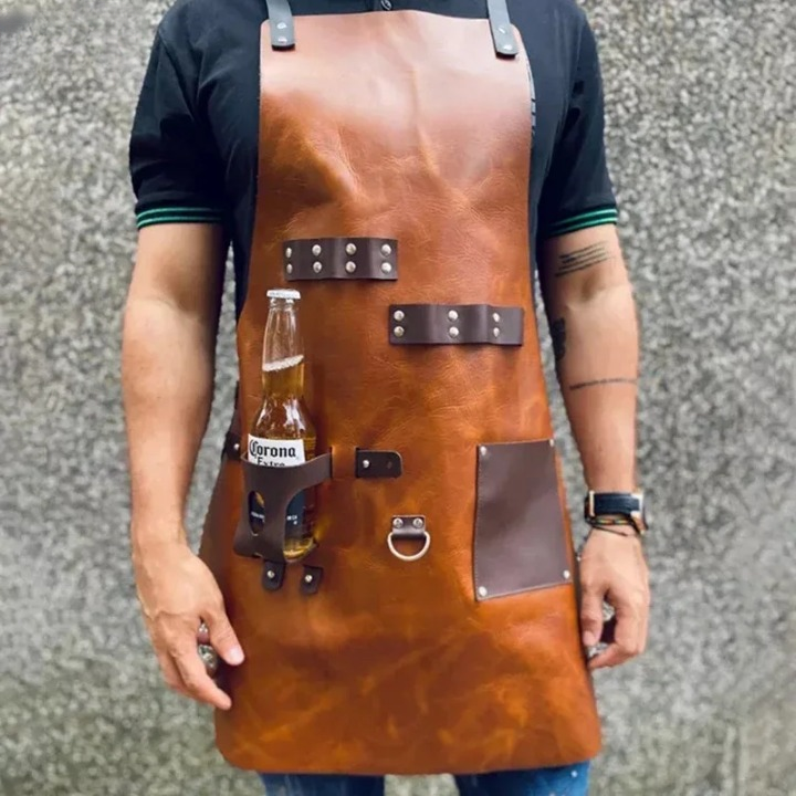 Tablier Cuir Barbecue