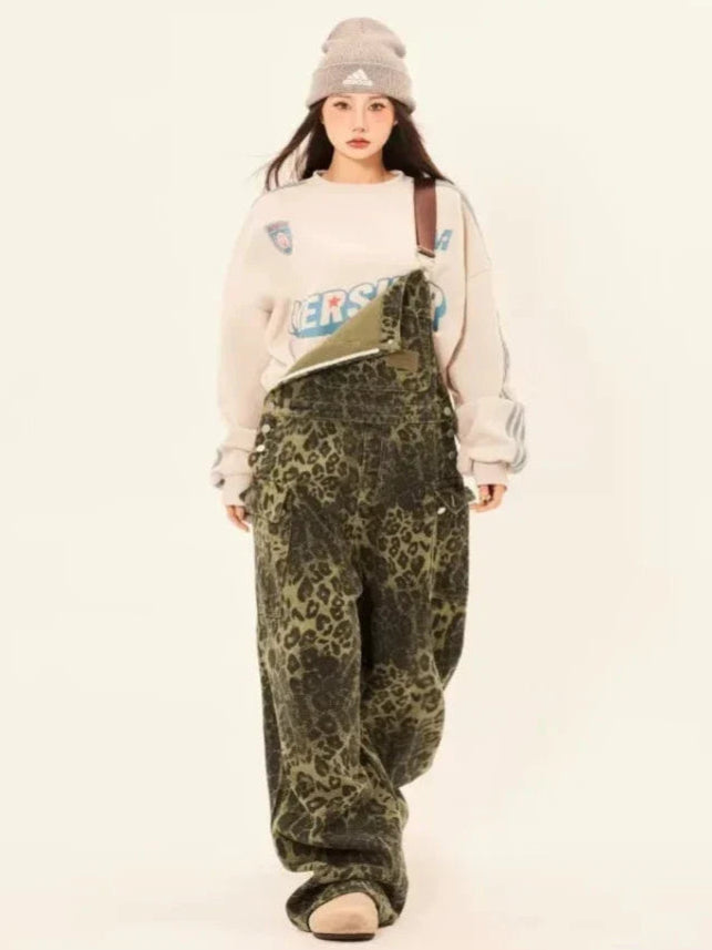 Salopette Imprimée Leopard