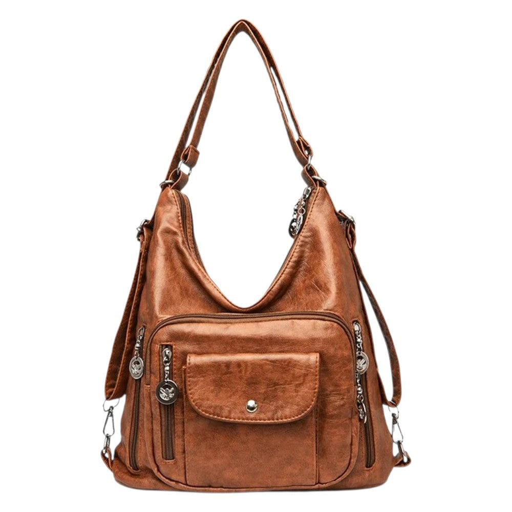 Sac à Epaule Cuir Vintage