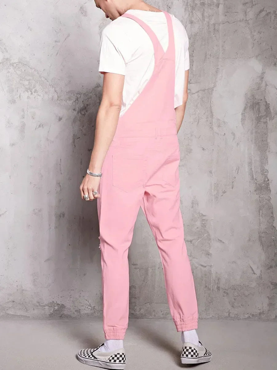 Salopette Rose Homme
