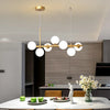 Lustre Globes Doré