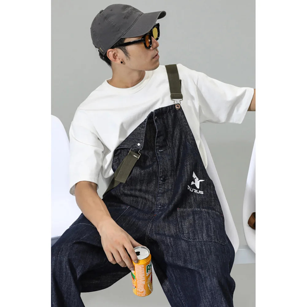 Men's Denim Overalls