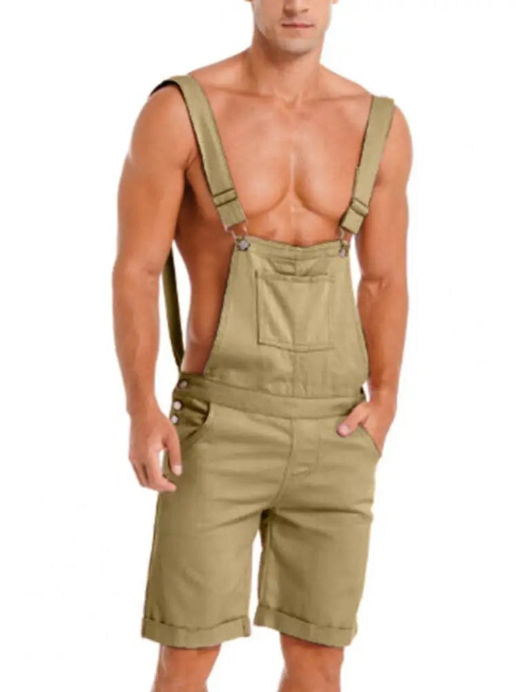 Salopette Short à Bretelle