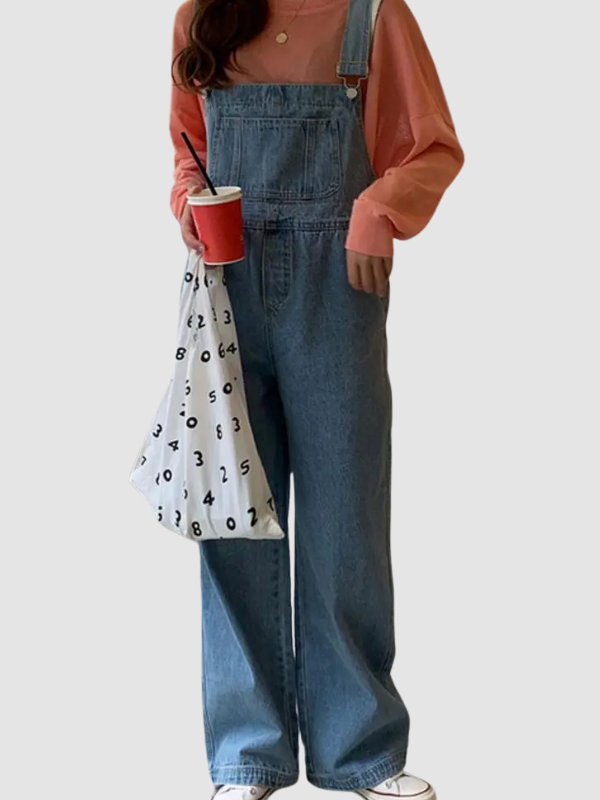 Salopette Jean Large Femme