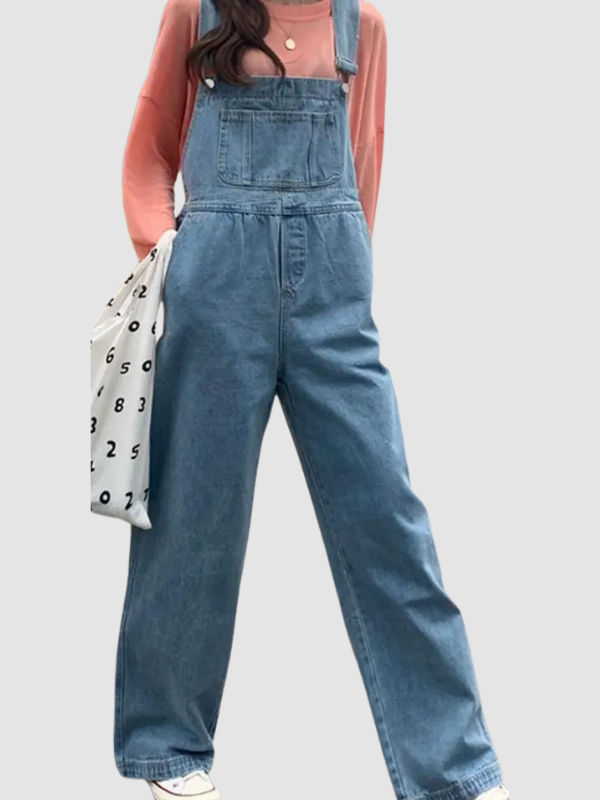 Salopette Jean Large Femme