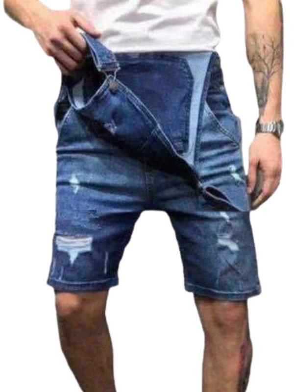 Salopette Short en Jean