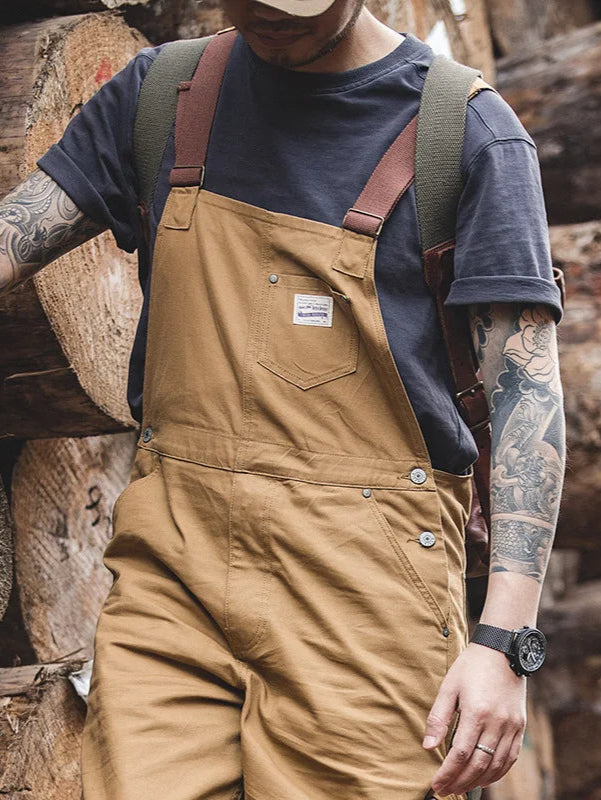 Salopette Marron Homme