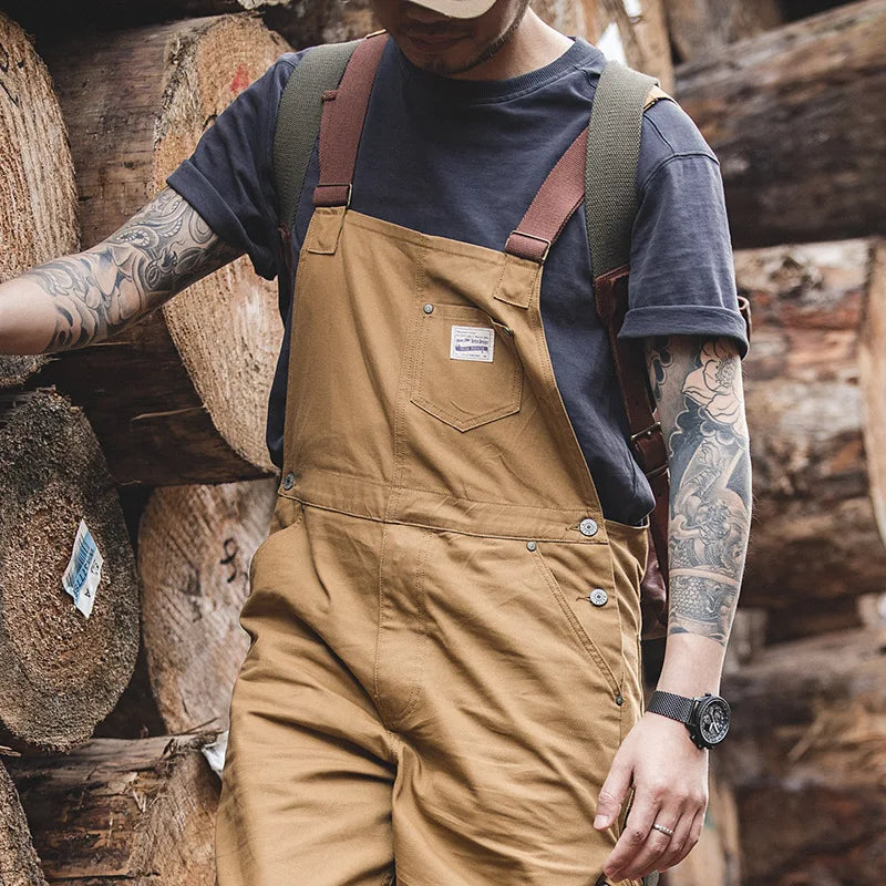 Brown Overalls for Men