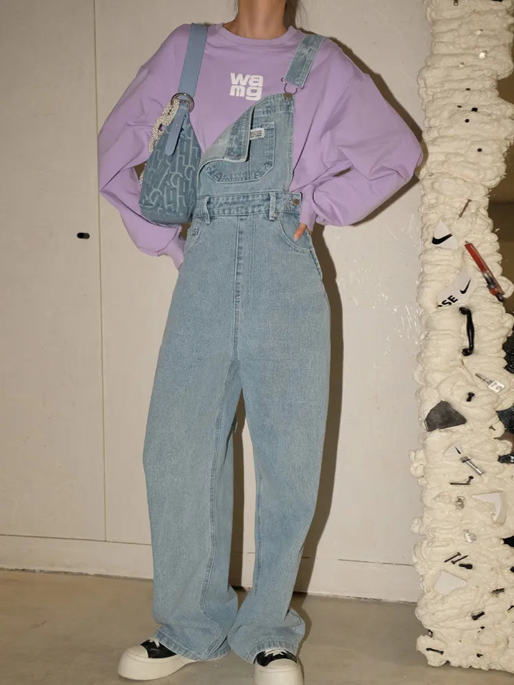 Women's Denim Overalls