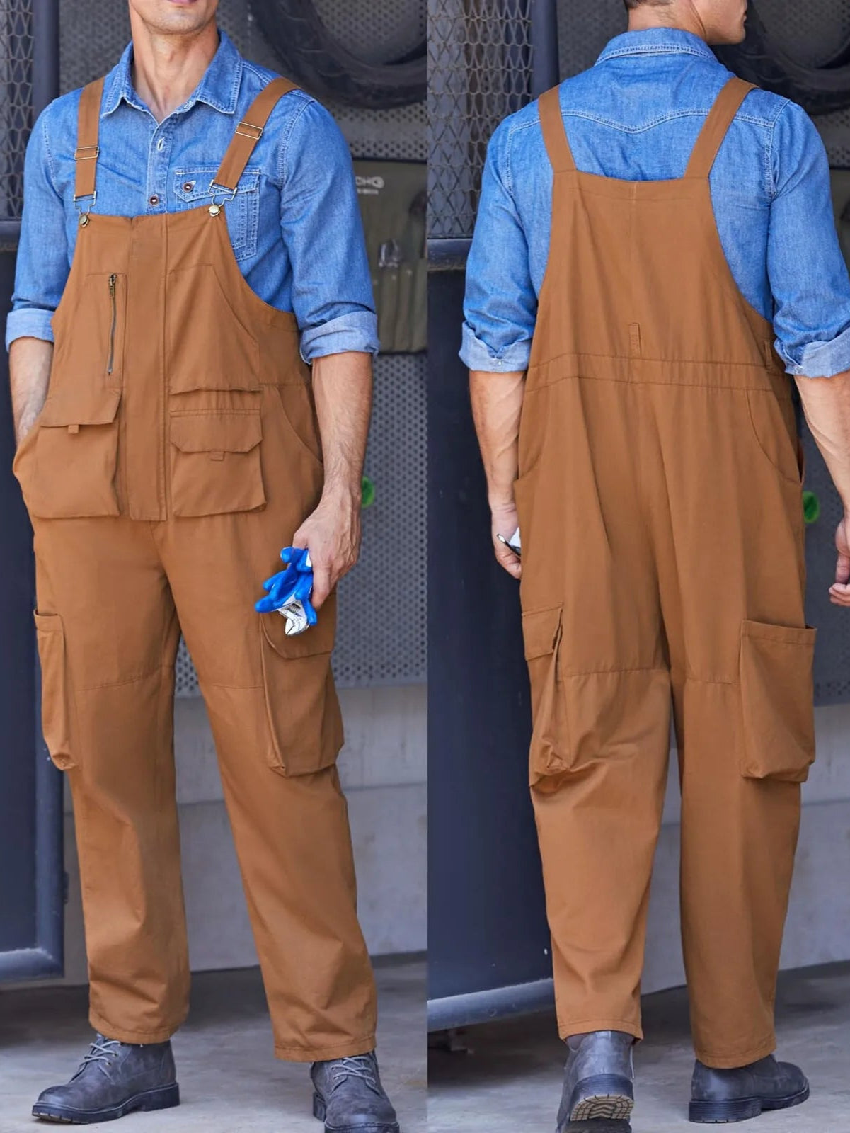 Salopette Cargo Homme