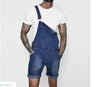 Denim Shorts Overalls