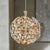 Lustre Cristal Décoratif Vintage