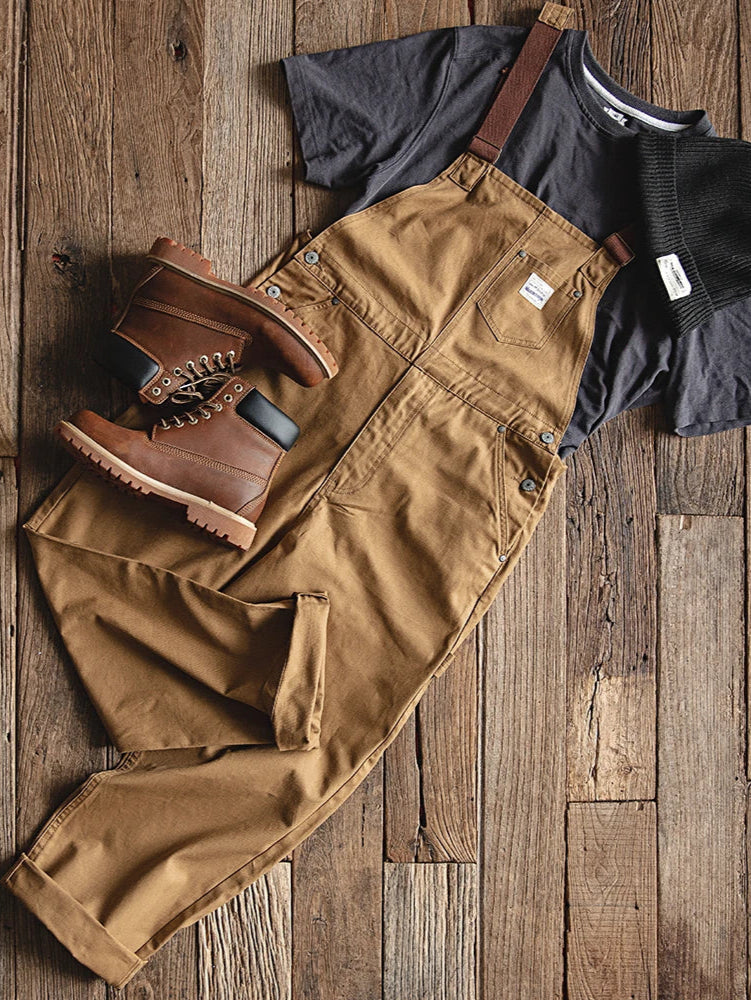 Salopette Homme Marron