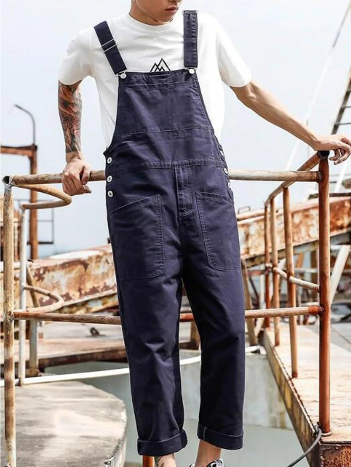 Salopettes à Bretelles Homme