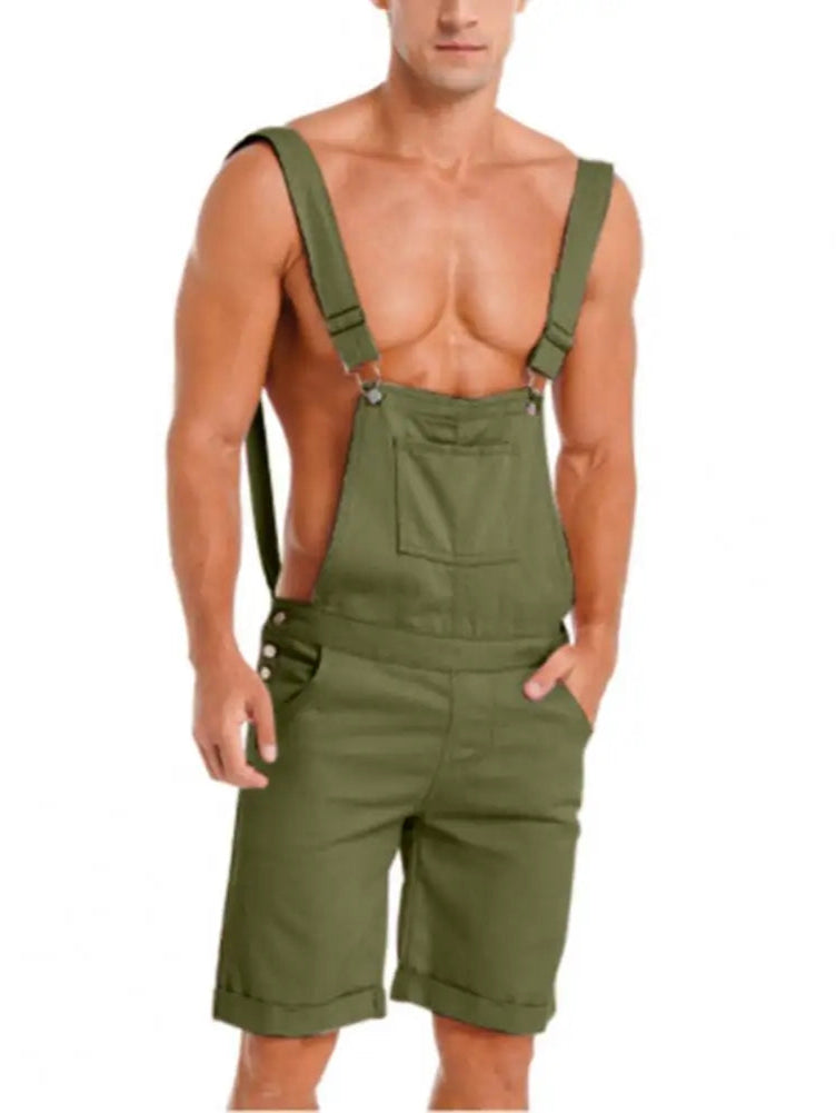 Salopette Short à Bretelle