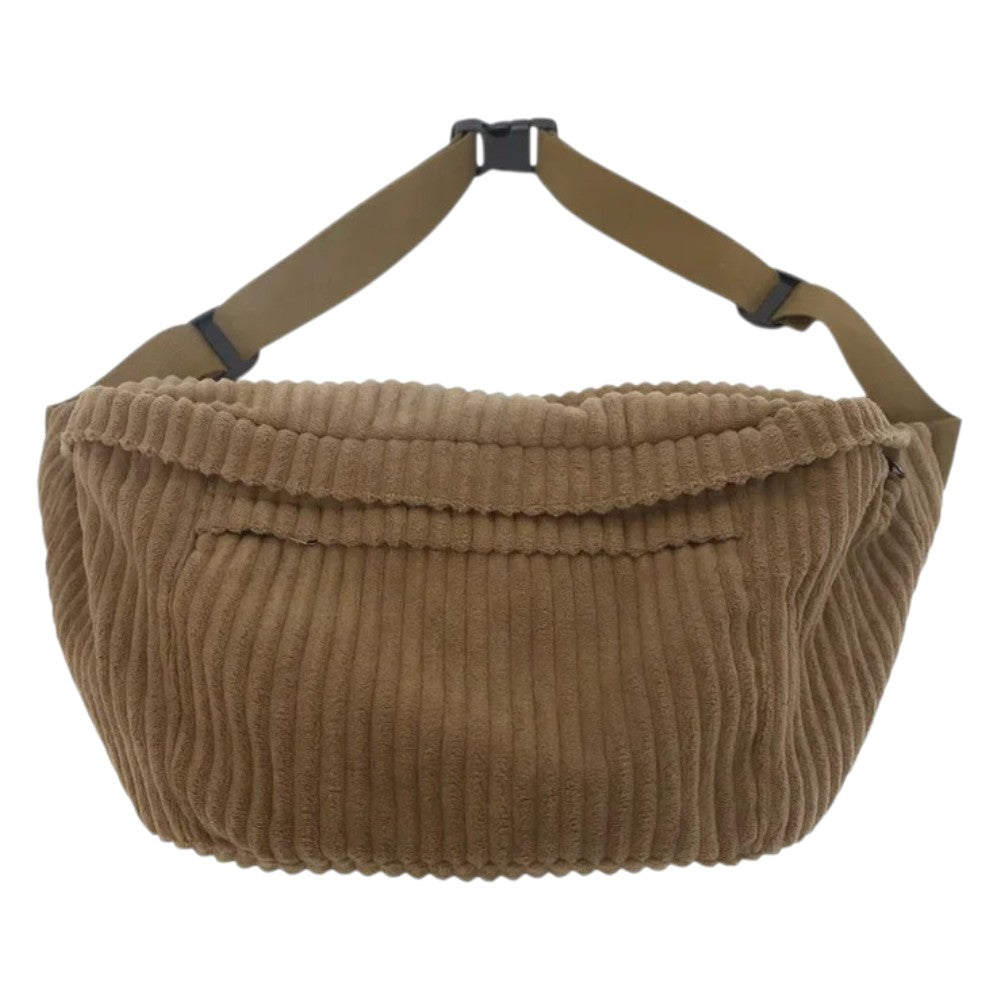 Sac Banane Xxl en Velours Côtelé