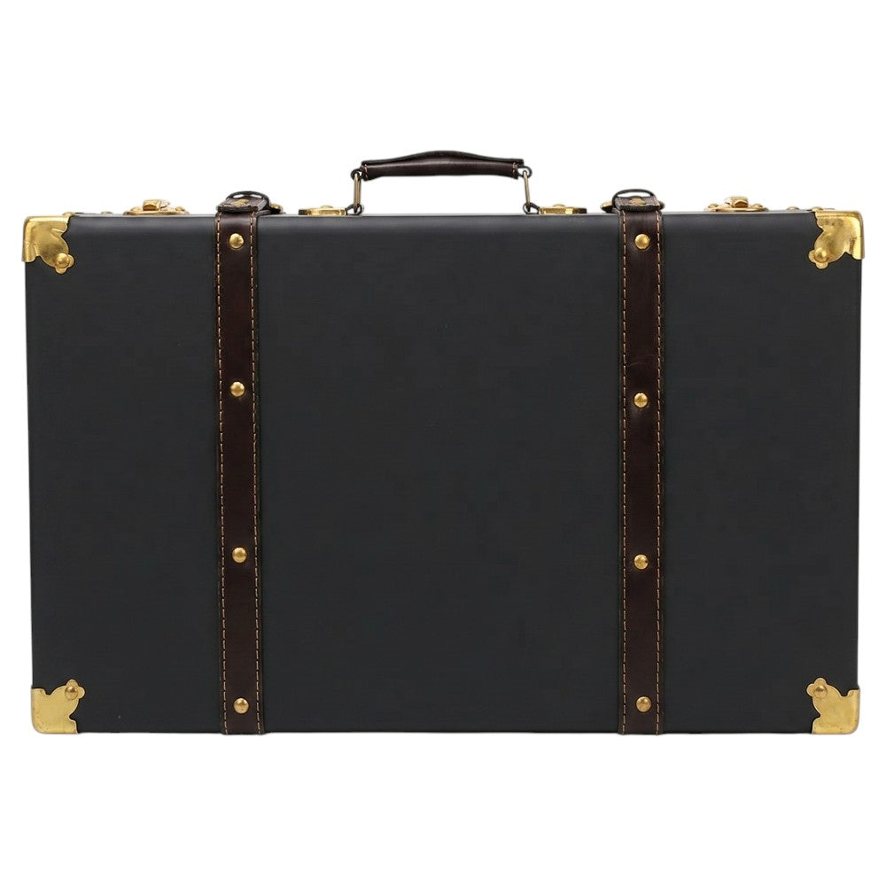 Valise Vintage Cuir Rétro Européenne