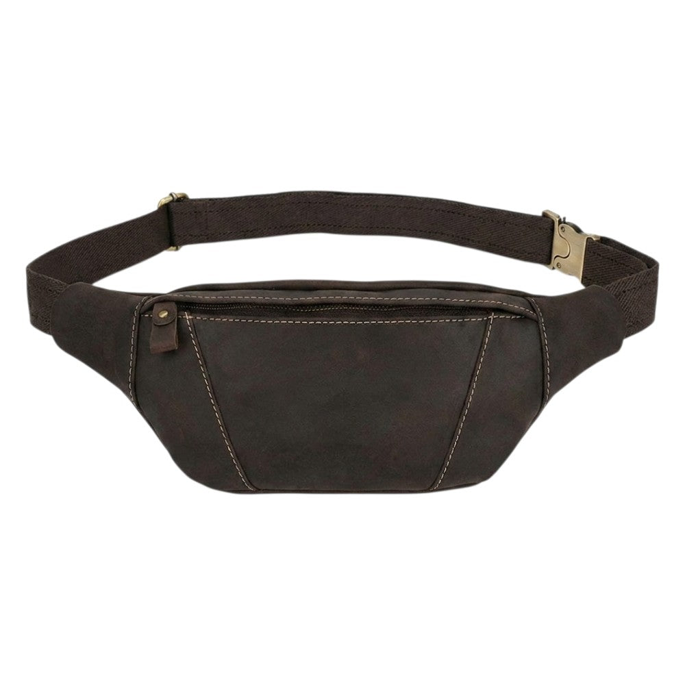 Vintage Leather Mini Fanny Pack