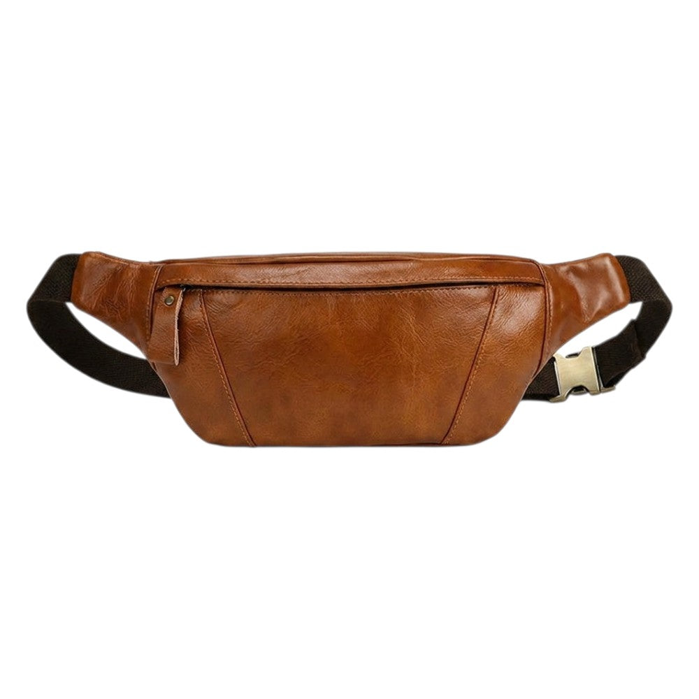 Vintage Leather Mini Fanny Pack