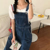 Women&#39;s Denim Dungaree Skirt