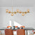 Lustre Globes Doré