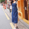 Women&#39;s Denim Overalls Dress