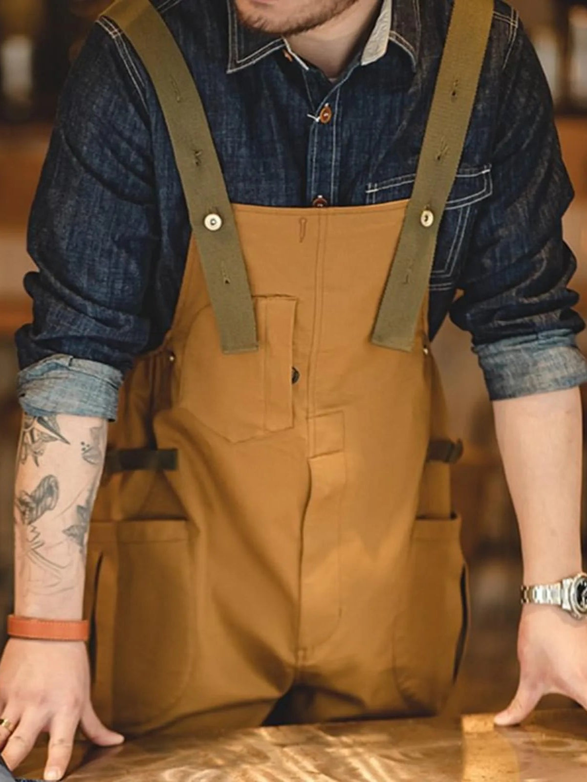 Salopette Bretelles Vintage