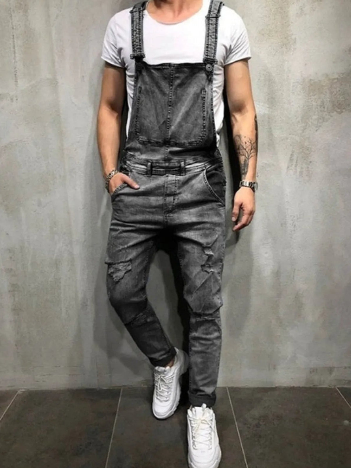 Salopette Homme Slim