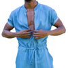 Men&#39;s Jean Overalls Jumpsuit