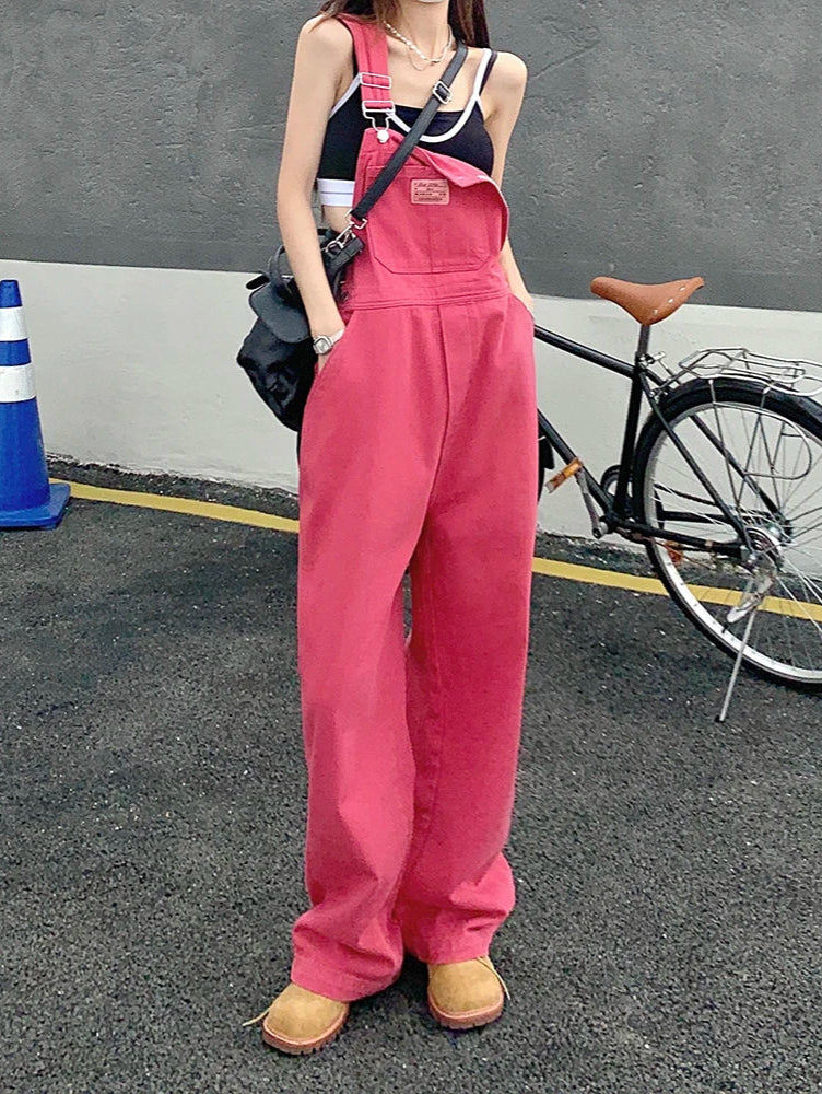 Salopette Femme Rose