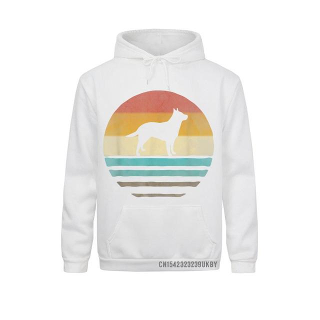 Sweat à Capuche Vintage avec Motif pour Homme