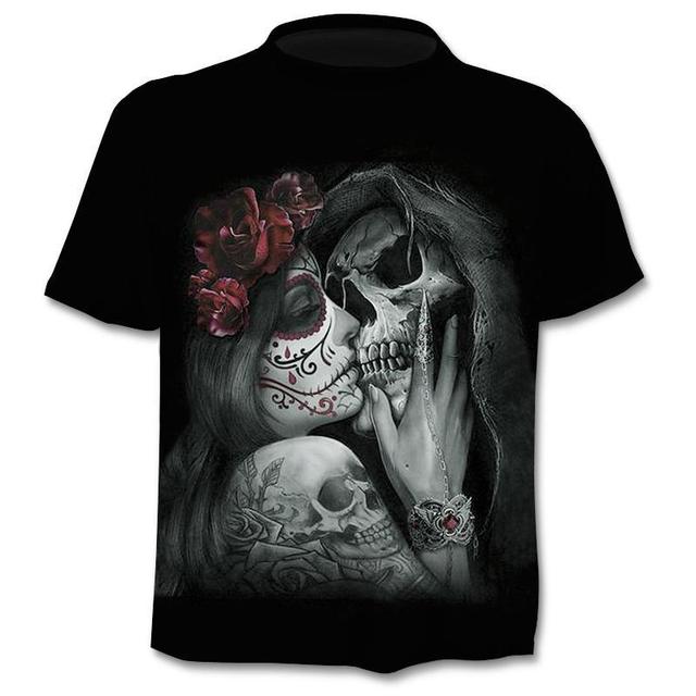 T-Shirt Skull Vintage