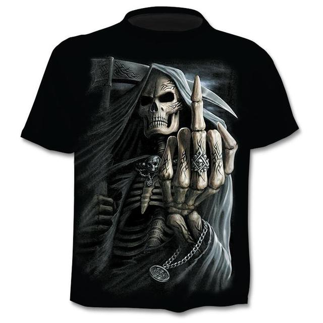 T-Shirt Skull Vintage