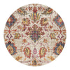 Tapis Rond Vintage avec motif Floral