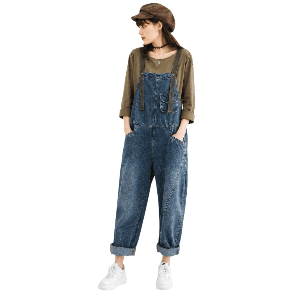 Salopette Jean Baggy Femme