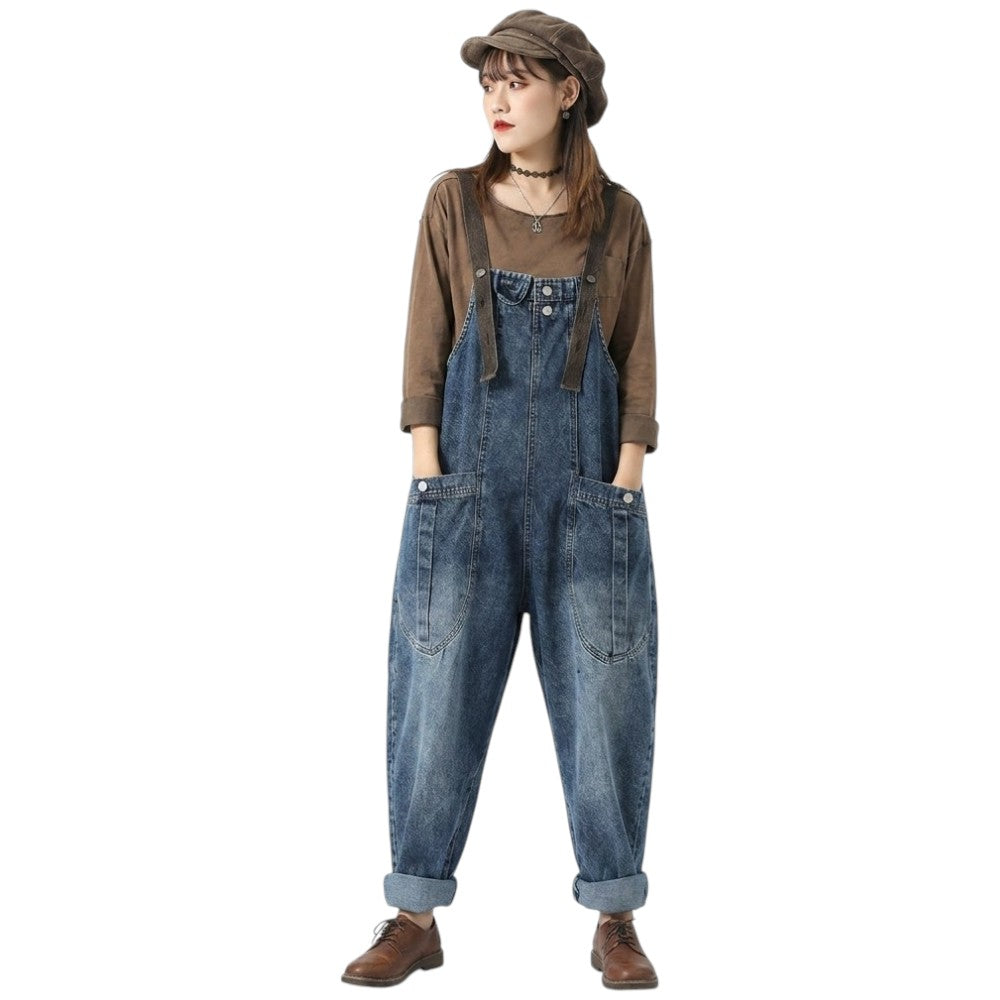 Salopette Jean Baggy Femme