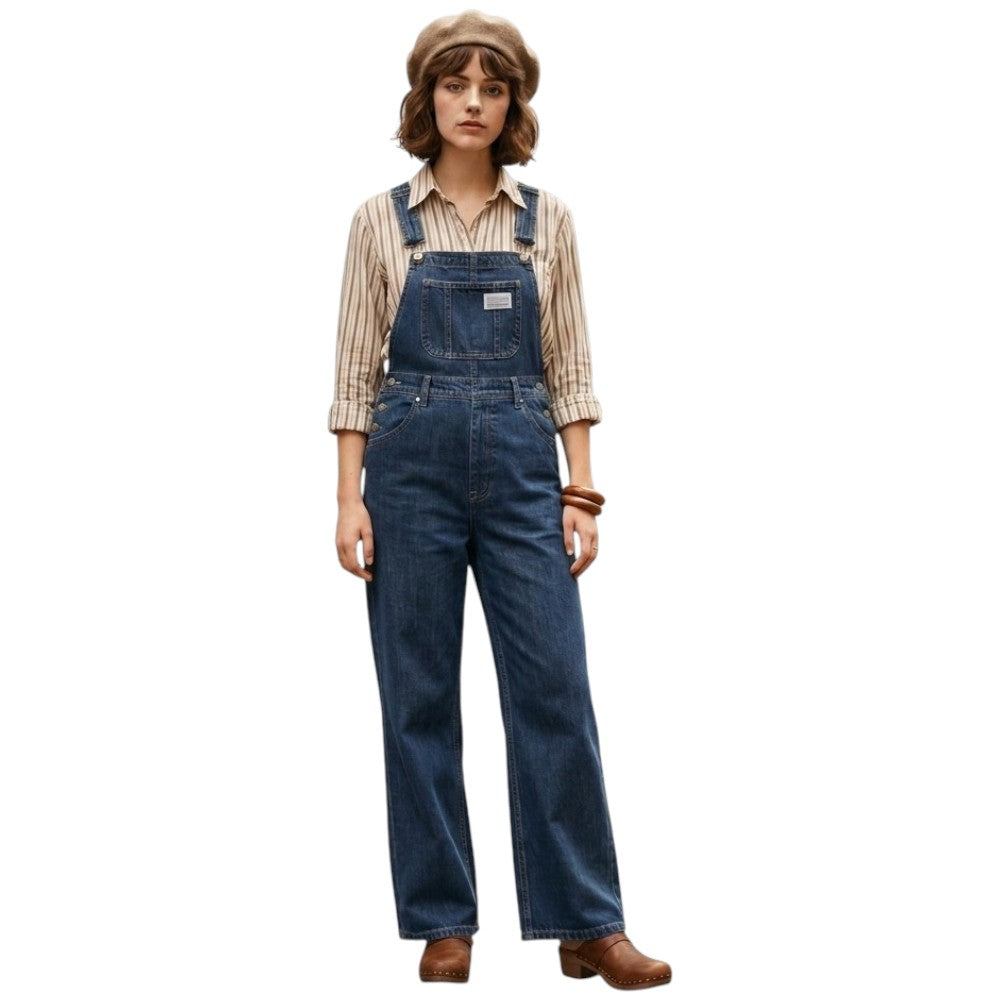 Salopette Jean Femme Large