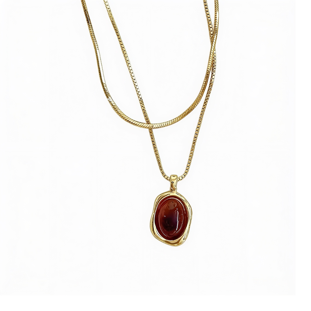 Collier Vintage Double Couche