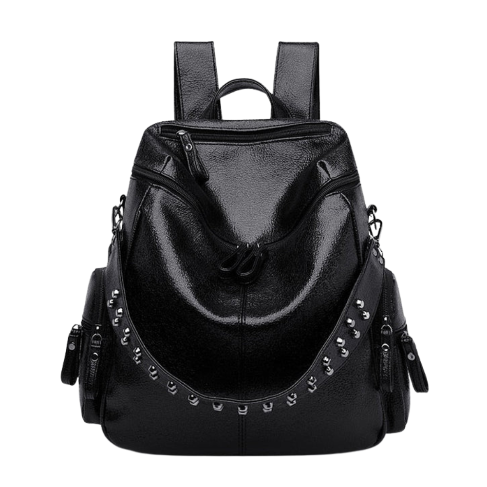 Grand Sac à Dos Vintage Cuir