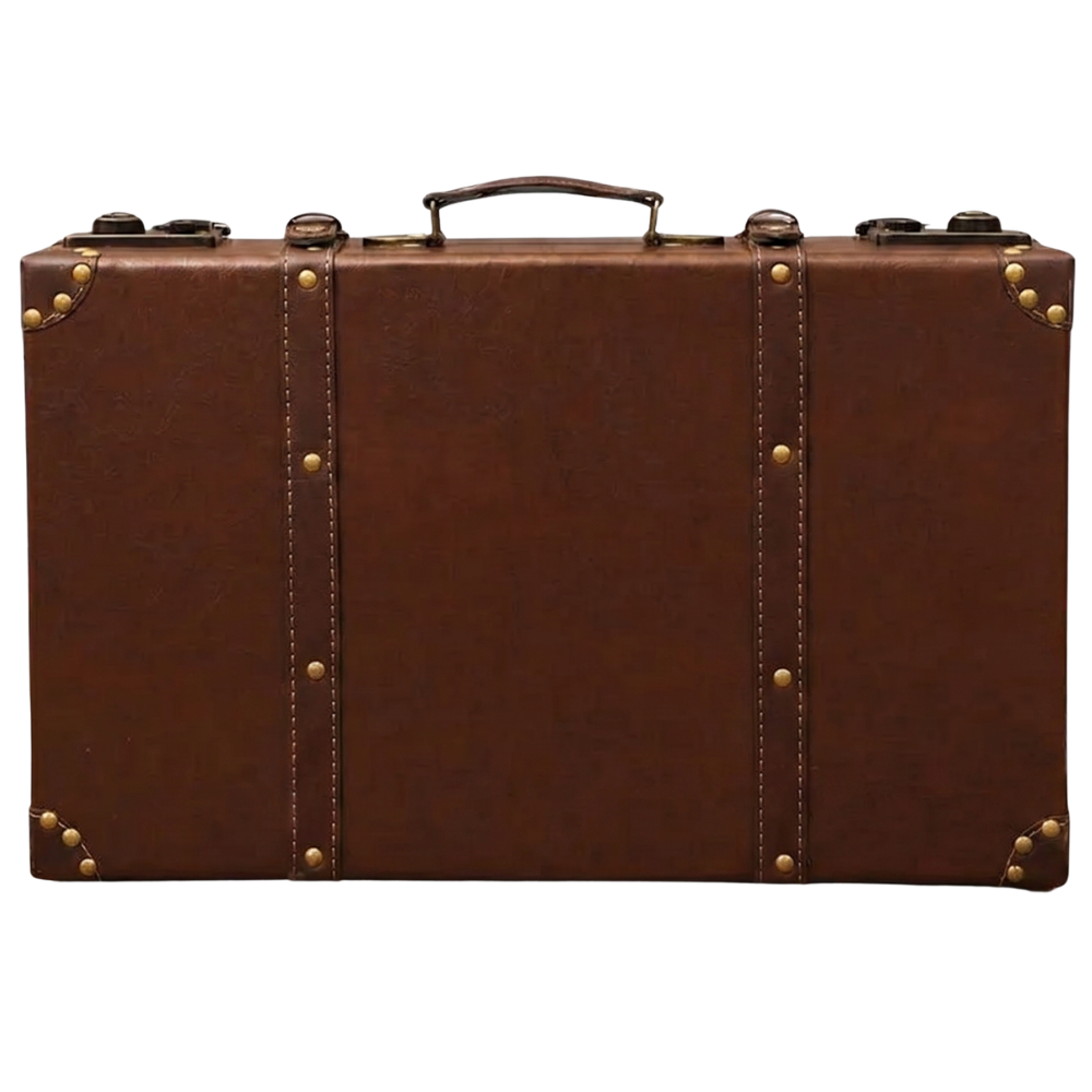 Valise Cuir Vintage