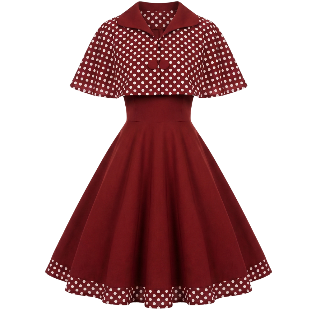 Robe Pin-Up Vintage à Pois