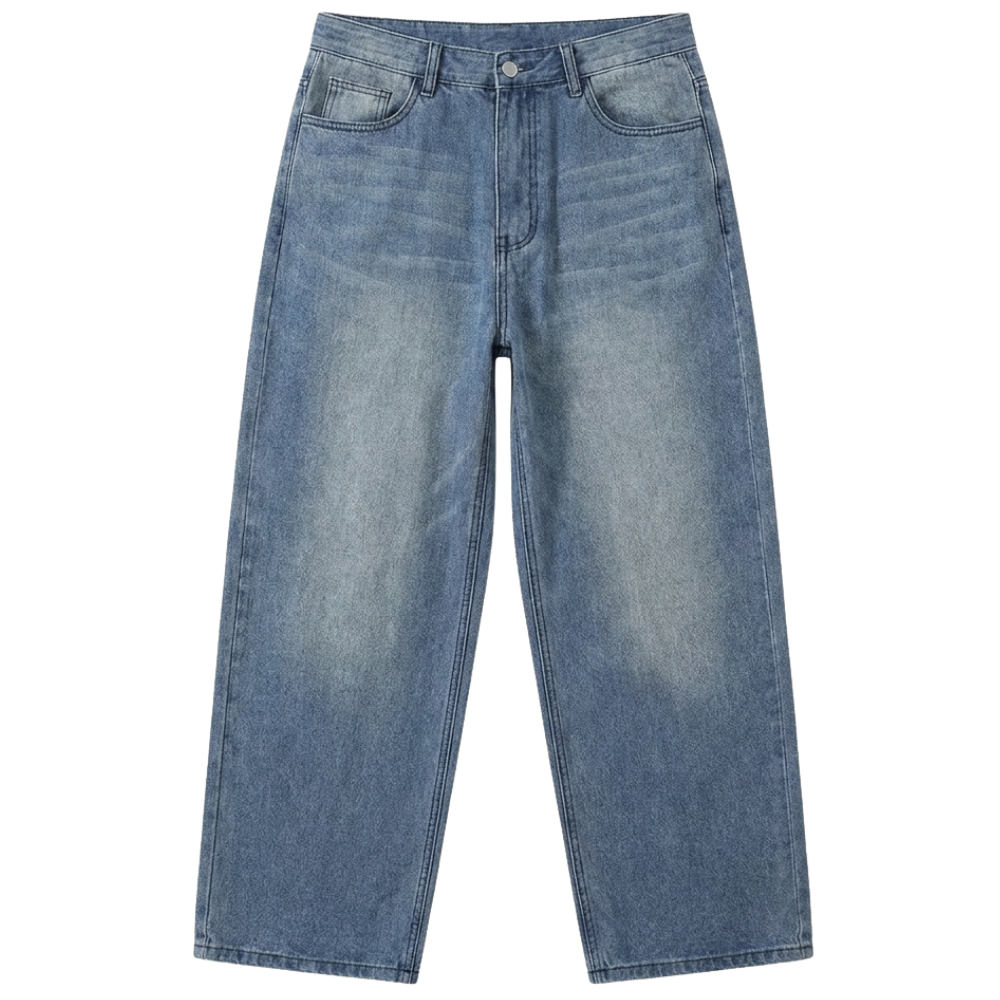 Jean Ample en Denim Vintage