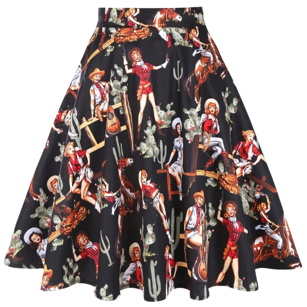 Jupe Western Vintage