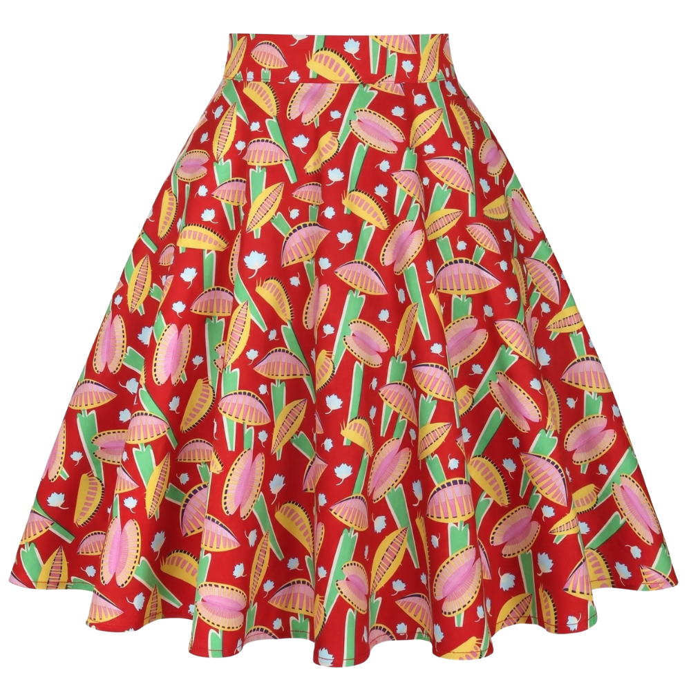 Jupe Vintage Pin Up Colorée