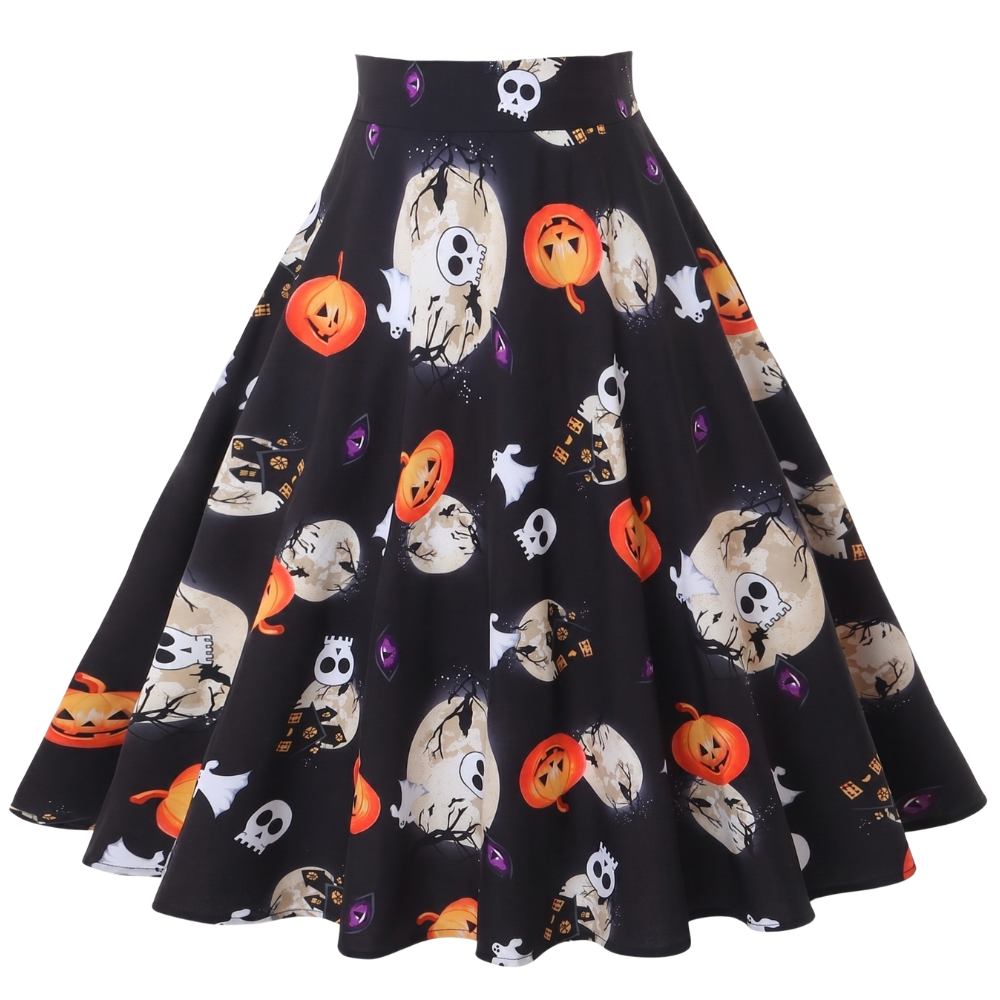 Jupe Evasée Halloween