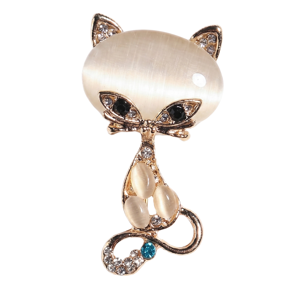 Vintage Cat Brooch