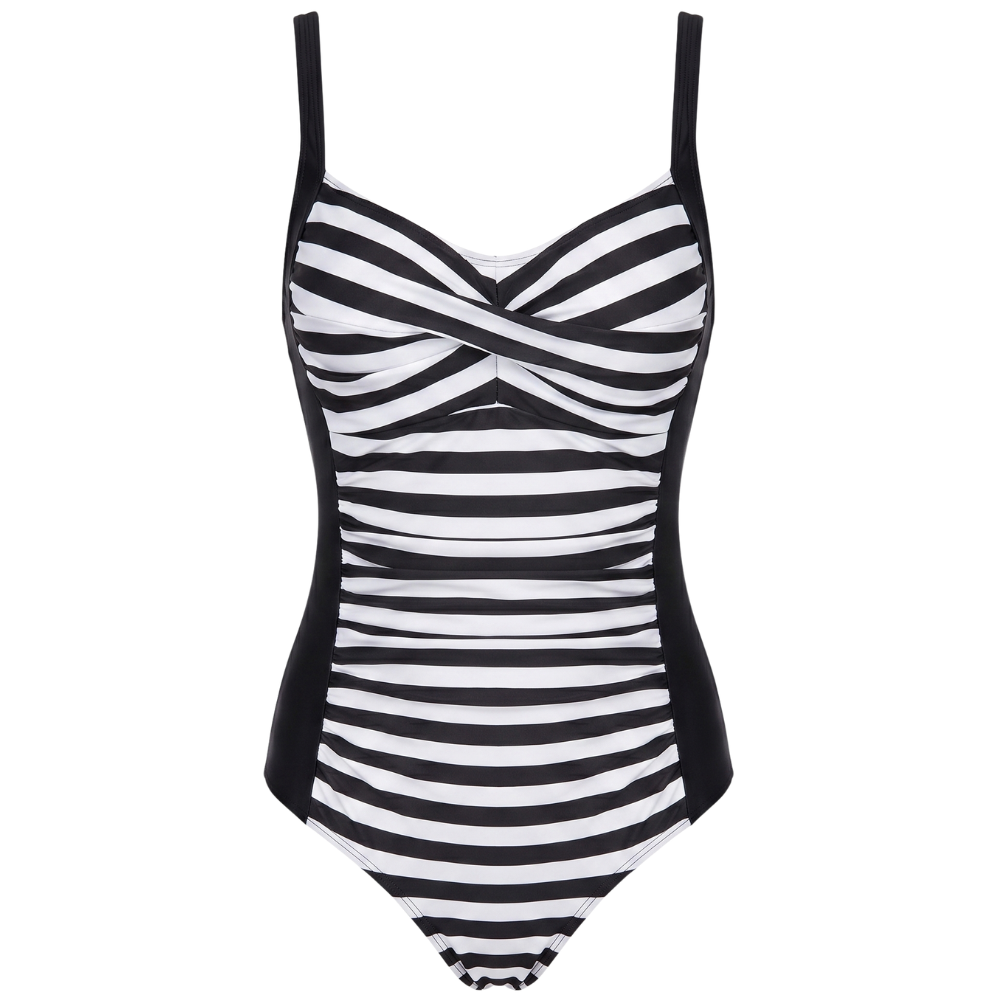 Maillot De Bain Vintage à Rayures