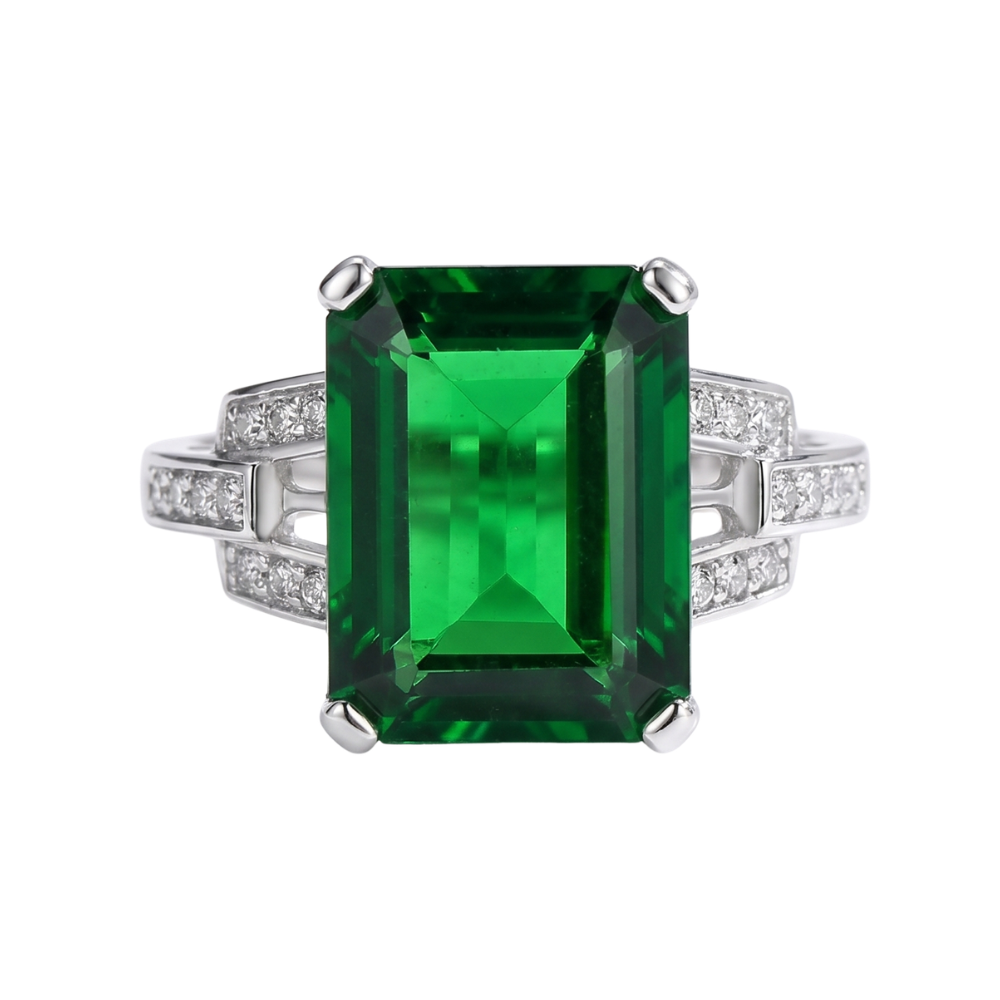 Bague Emeraude Vintage